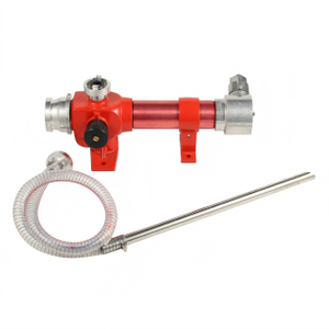 Латунный + алюминиевый линейный портативный пенный индуктор, противопожарный генератор пены