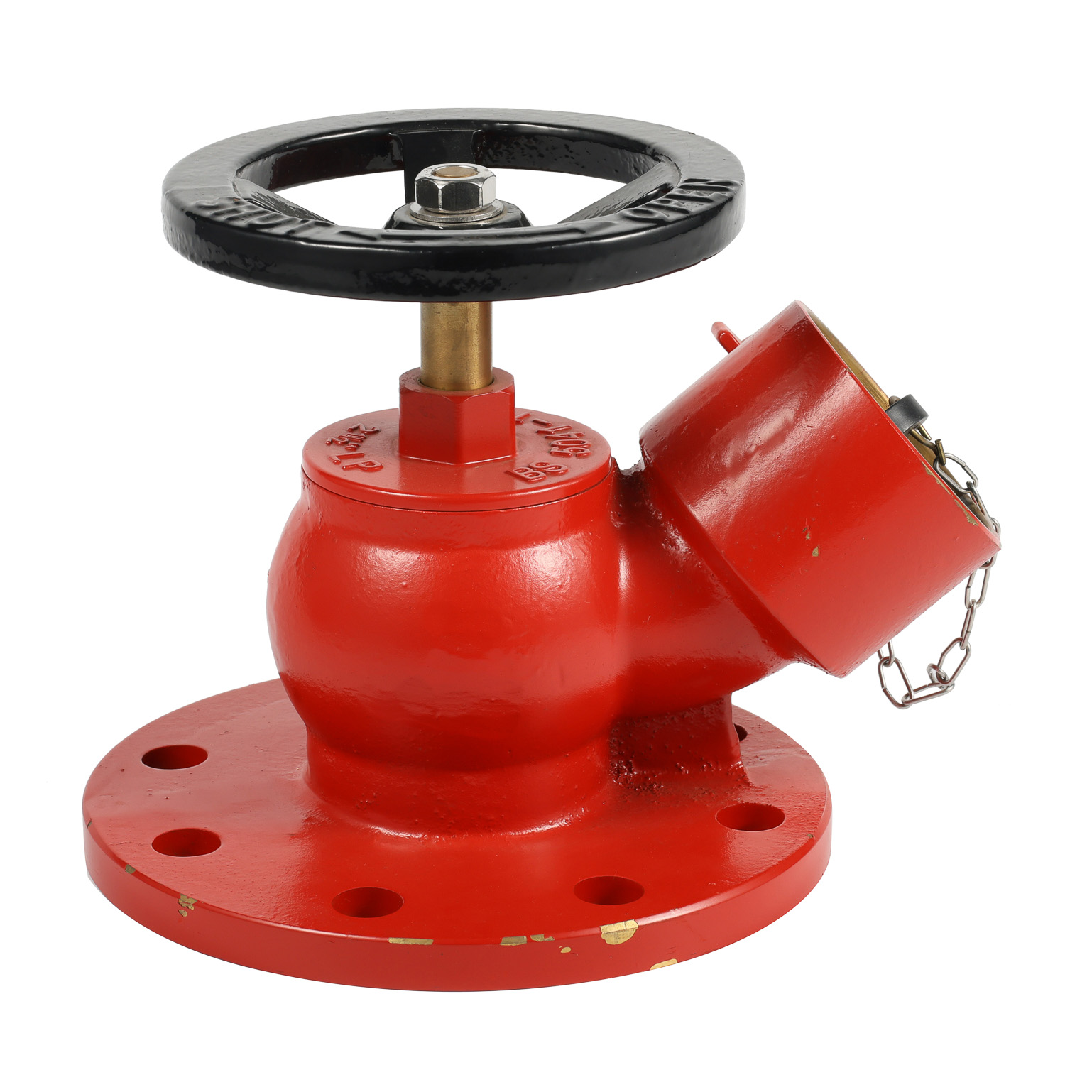 Латунный или бронзовый посадочный клапан для гидрантной системы