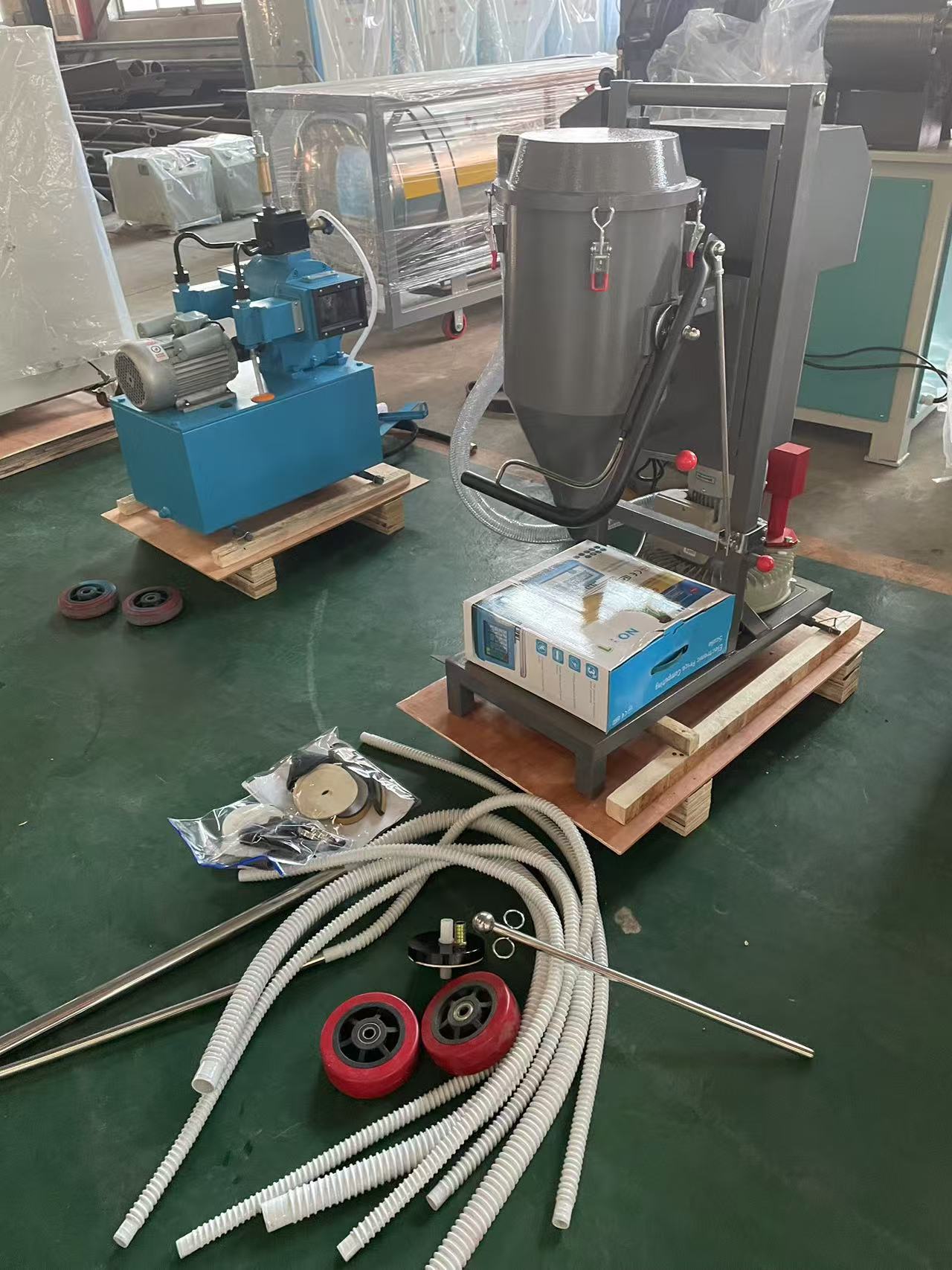 Полуавтоматический наполнитель сухого порошка