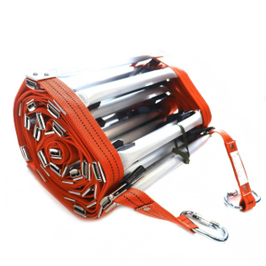 Лидер продаж, страховочная веревка, складная лестница, пожарная лестница, аварийно-спасательная складная алюминиевая лестница