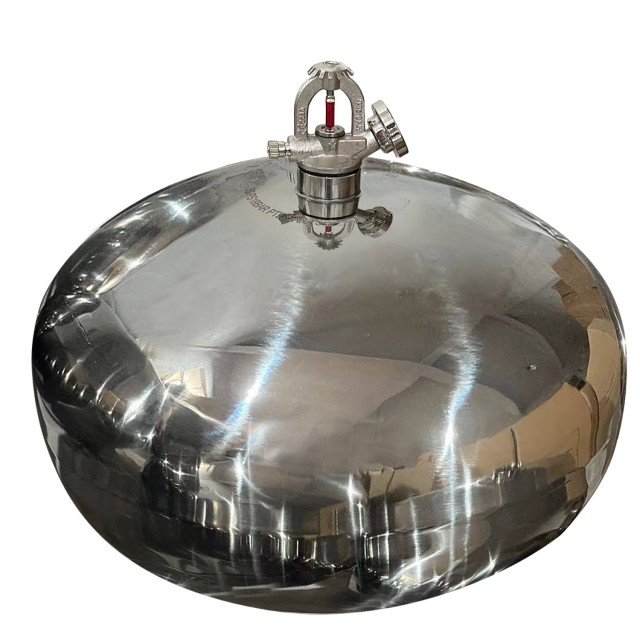 Автоматический порошковый огнетушитель из нержавеющей стали 6 кг 