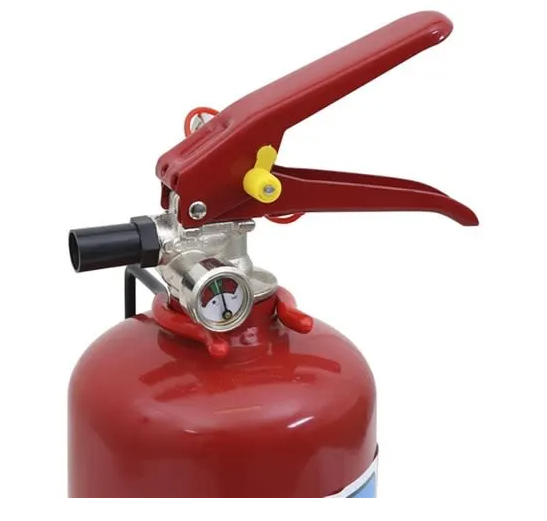 огнетушитель сухого порошка 2кг с латунным одобренным КЭ клапана