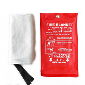 40' X 40' EN1896 Огнестойкие одеяла для аварийного пожаротушения из стекловолокна для кухни и дома