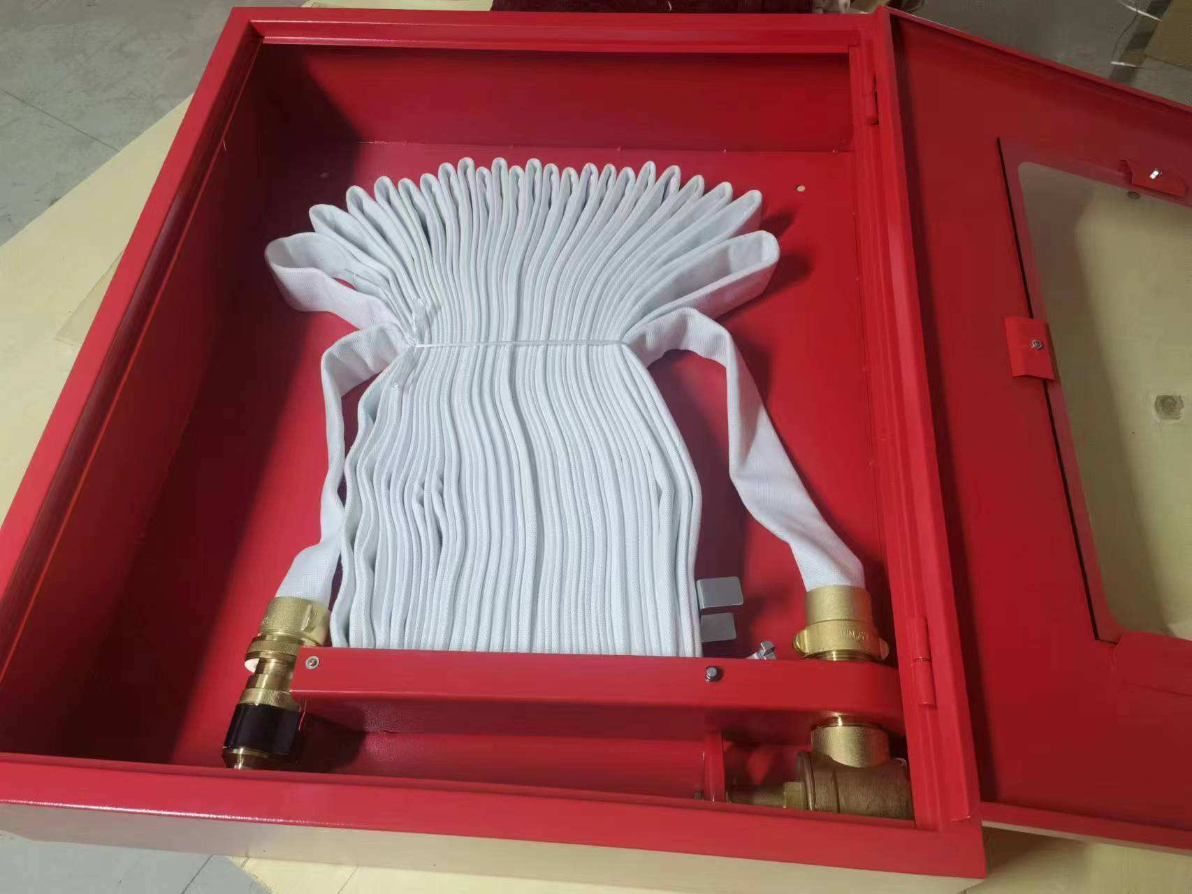 Шкаф для шланга клапана стойки для пожарного шланга из углеродистой стали 1,2 мм